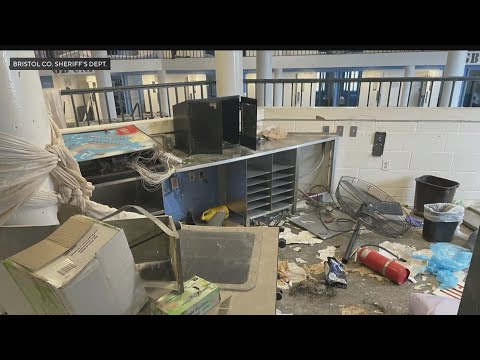 Sheriff releases new photos from standoff with inmates at Bristol County jail