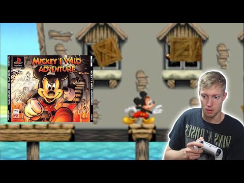 Mickey's Wild Adventure (PS1) Gameplay - Angezockt (1996)