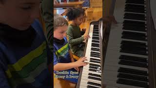 Ebony and Ivory in sync…