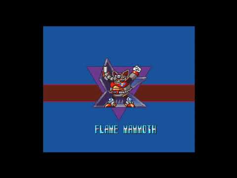 Mega Man X - Flame Mammoth | Heart Upgrade | Sub Tank