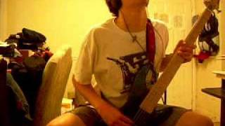 Rings Of Saturn Corpses Thrown Across The Sky Bass Cover