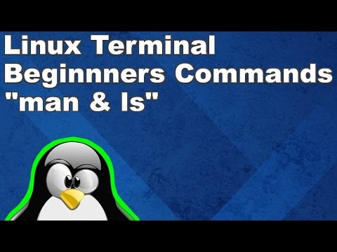 Linux Terminal for Beginners Commands 2: manual pages and list items