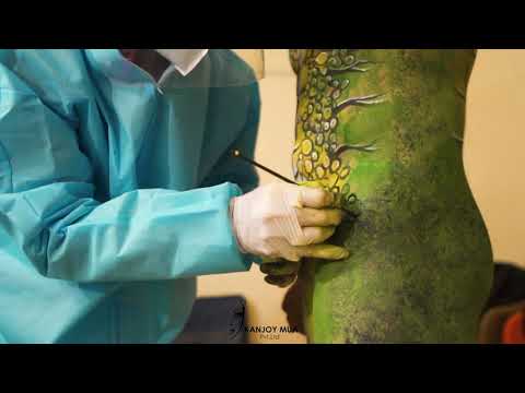 Body Painting | MUA Joy Goswami | KANJOY MAKE-UP