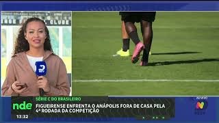 Figueirense enfrenta o Anápolis e tenta embalar na Série C