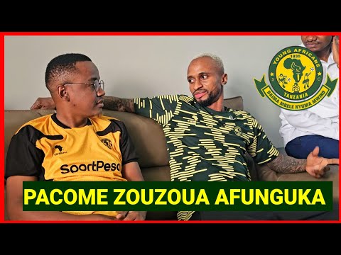 ALLY KAMWE AMTEMBELEA PACOME ZOUZOUA, PACOME AFUNGUKA NAREJEA YANGA JUMAMOSI VS GABORONE AZAM