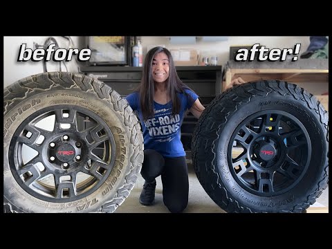 How I DETAIL My Wheels and Tires after Off-Roading!