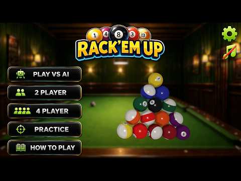 8 Ball Pool Offline Rack’Em Up