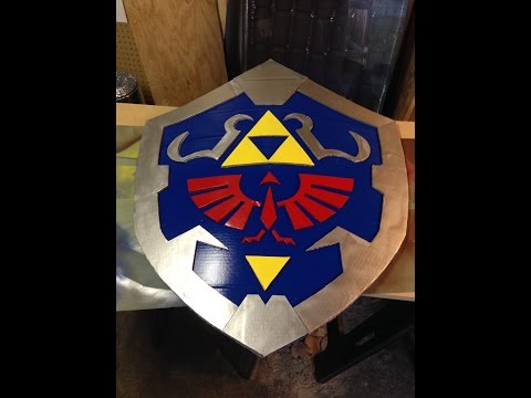 How to make Link's Hylian shield from Ocarina of Time Zelda