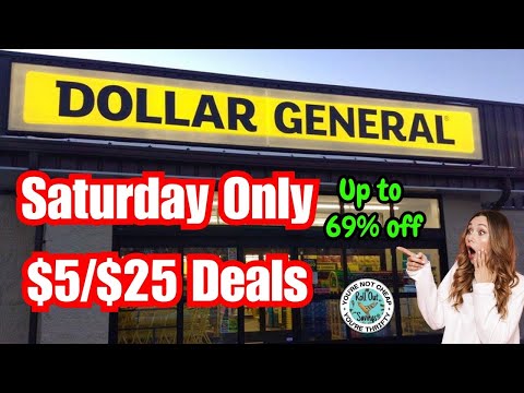Save up to 69% at Dollar General Saturday January 3rd 2026!