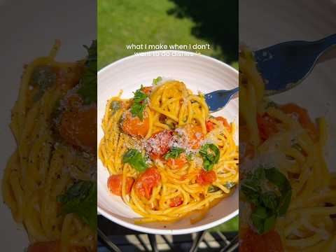 one pan pasta 🍝 #shorts #recipe