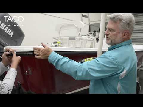TACO Marine Step-by-Step Instructions for How To Install SuproFlex Rub Rail