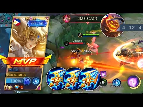 NOTHING CAN STOP ME!! EVEN META LEOMORD NO MATCH IN MY ALICE | -MLBB-