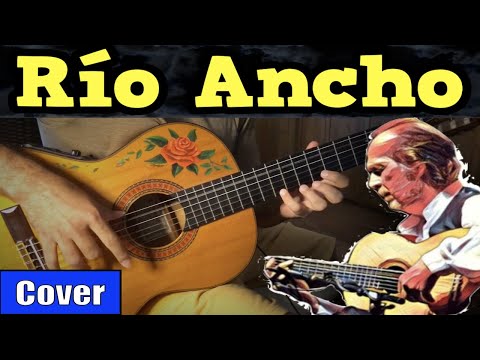 RIO ANCHO - PACO DE LUCIA meets flamenco gipsy guitarist GUITAR COVER