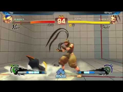 [EVO 2014 USFIV Top 32] Taiga (Yun) vs FGC Pugera (Ibuki)