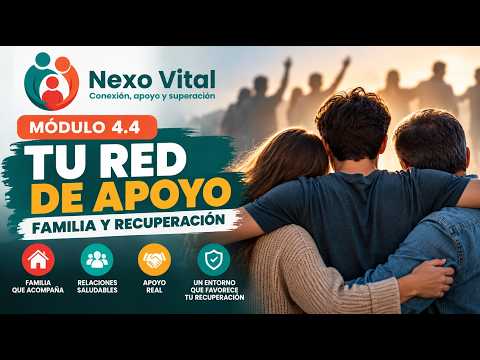 La familia y la red de apoyo en la recuperación | Módulo 4.4 – Nexo Vital