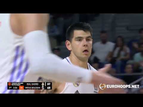 Real Madrid - Virtus Segafredo Bologna 92-95: Gabriel Deck (career-high 28 points)