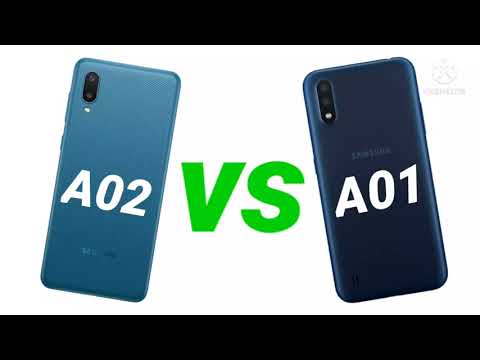 SAMSUNG A02 VS SAMSUNG A01 CUÁL ES MEJOR COMPARATIVA