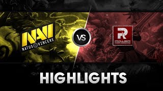 Highlights from Na'Vi vs Power Rangers @ D2 Champions League S3