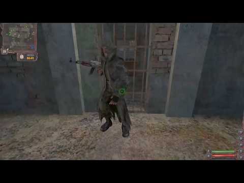 S.T.A.L.K.E.R. Lost Alpha 1.4005 - 1.4007 Локация темная Долина, дверь на склад у бандитов