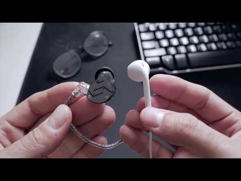 Apple Earpods Vs KZ ZSN