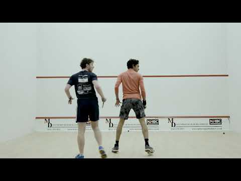 2 player training routine with the Squash Cannon - 10 of 11