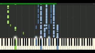 Amy Macdonald - Mr rock and roll [Piano Tutorial] Synthesia | passkeypiano