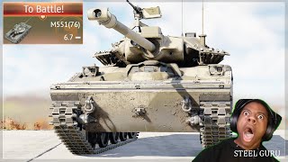 AMAZING NEW M551(76) EXPERIENCE! _ NUKE! 💣💣💣 The BEST Light Tank in Game EXPERIENCE! 🔥🔥🔥