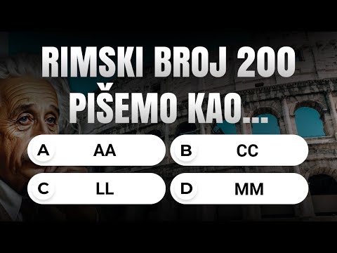 Test iz Opšte Kulture: 20 Pitanja za Prave Znalce! 🌍🤔 | Testiraj Svoje Znanje! 📚