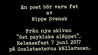 En poet bör vara fet - Nippe Svensk
