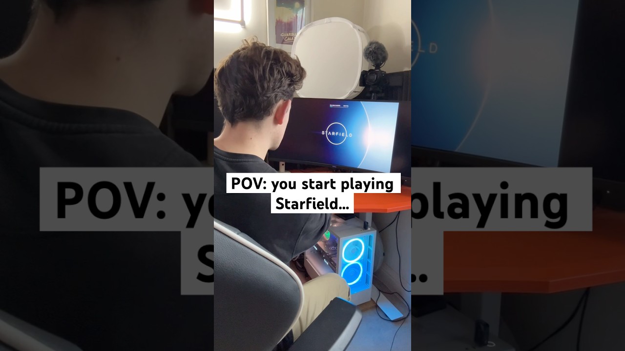 People playing STARFIELD for the first time… 😭  #starfield #starfieldgame #reaction
