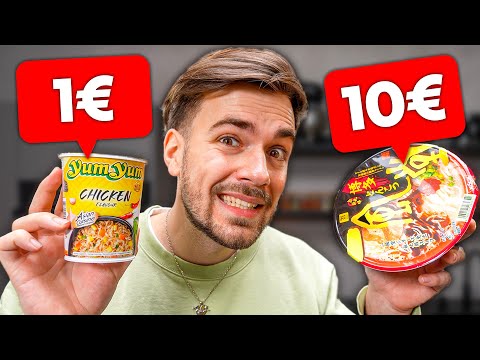 LUXUS Fertiggerichte vs. KLASSIKER 🍜🤔