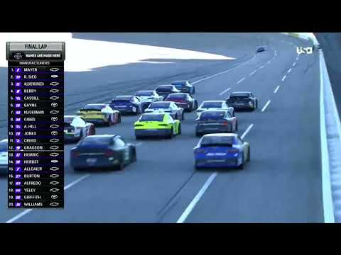 CRAZY PHOTO FINISH - XFINITY TALLADEGA 2022