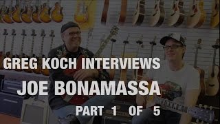 Joe Bonamassa Interviewed By Greg Koch At Wildwood Guitars (Part 1 of 5)  •  Wildwood Guitars
