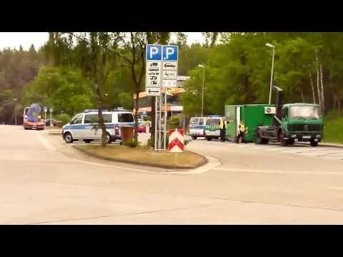A1/Wildeshausen: LKW-Kontrolle von Polizei, Zoll und BAG (12.05.11)