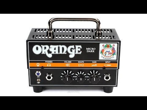 Orange Micro Dark 20-Watt Guitar Amp Head 2015 - Present - Black image 5