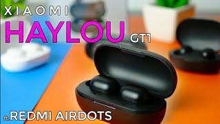 Słuchawki bezprzewodowe do 80 zł | XIAOMI HAYLOU GT1 VS REDMI AIRDOTS | Recenzja Test