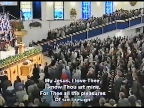 My Jesus I Love Thee : Gospel Hymn @ Whitewell Metropolitan Tabernacle Belfast - 2002