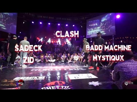 Sadeck & Zid VS Badd machine & Mistiqux |step 1 CLASH | Fusion concept 2016