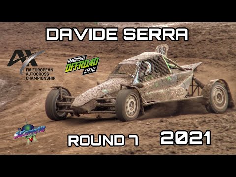 Davide Serra - FIA European Autocross Championship 2021 - Round 7 - Maggiora - By Szoppe18Video