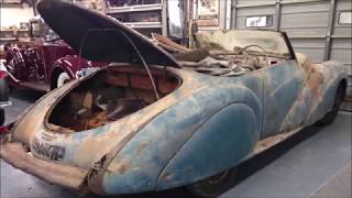 Die Oldtimer Restauration eines der seltensten französischen klassischen Autos!!