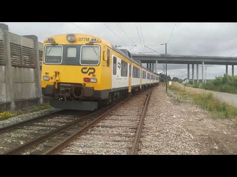 Comboios na Zn da Linha do Oeste - 06jun20