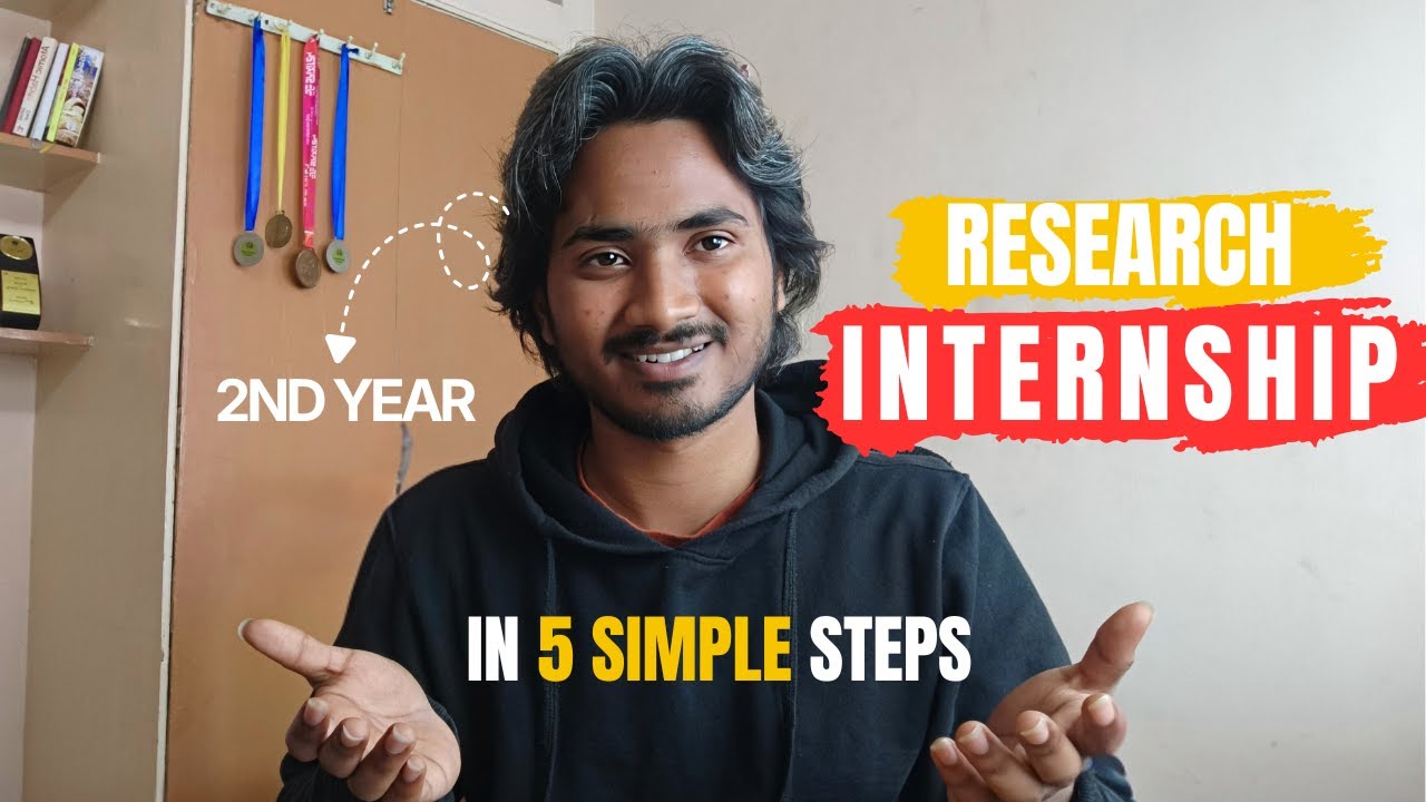 How i got a Research Internship at IIT  in just 5 steps? (No one talks you about this.)