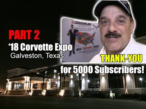 GALVESTON CORVETTE EXPO   PART 2 VLOG Video