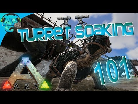 Ragnarok E14 Turret Soaking 101 - Maximize Ground Game - Science Evolved! ARK: Survival Evolved PVP