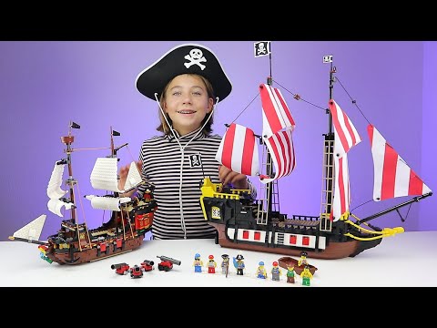 Lego Pirate Ship (31109) V.S. Lego Pirates of Barracuda Bay (21322)