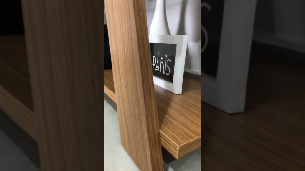 Thumbnail do vídeo - Estante Star - Freijó/Branco