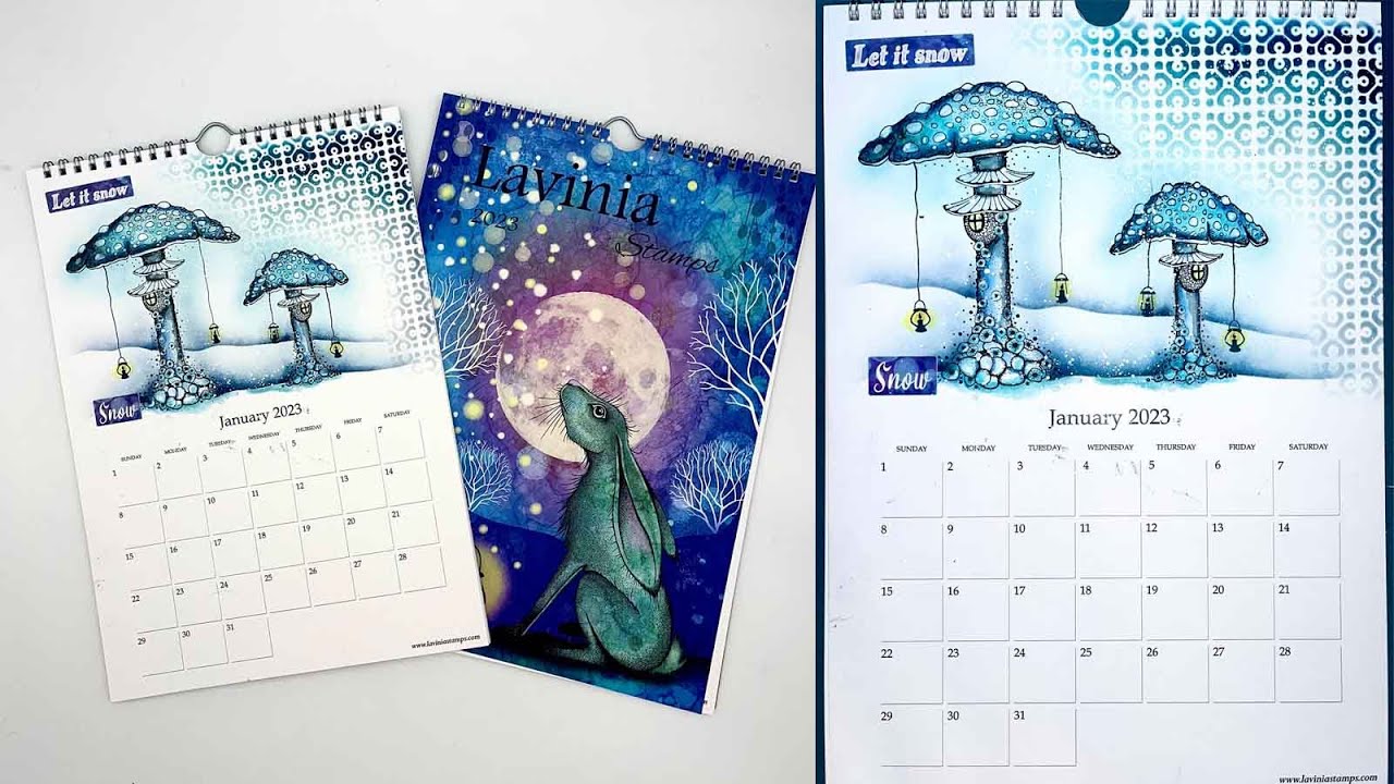 Lavinia Stamps Calendar 2023 -kalenteri