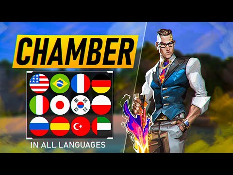CHAMBER VOICE IN ALL LANGUAGES | VALORANT