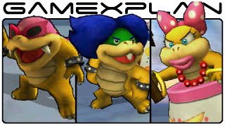 Smash Bros 3DS: All Koopalings Victory Pose Animations (& Alt Character!)