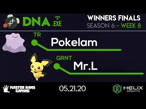 DNA.EXE S6:W8 - TR | Pokelam (Random) Vs. GRNT | Mr.L (Pichu) - Winners Finals